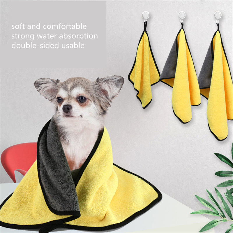 Serviette absorbante pour chiens et chat