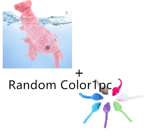 Jouet Crevette Électrique USB Chat