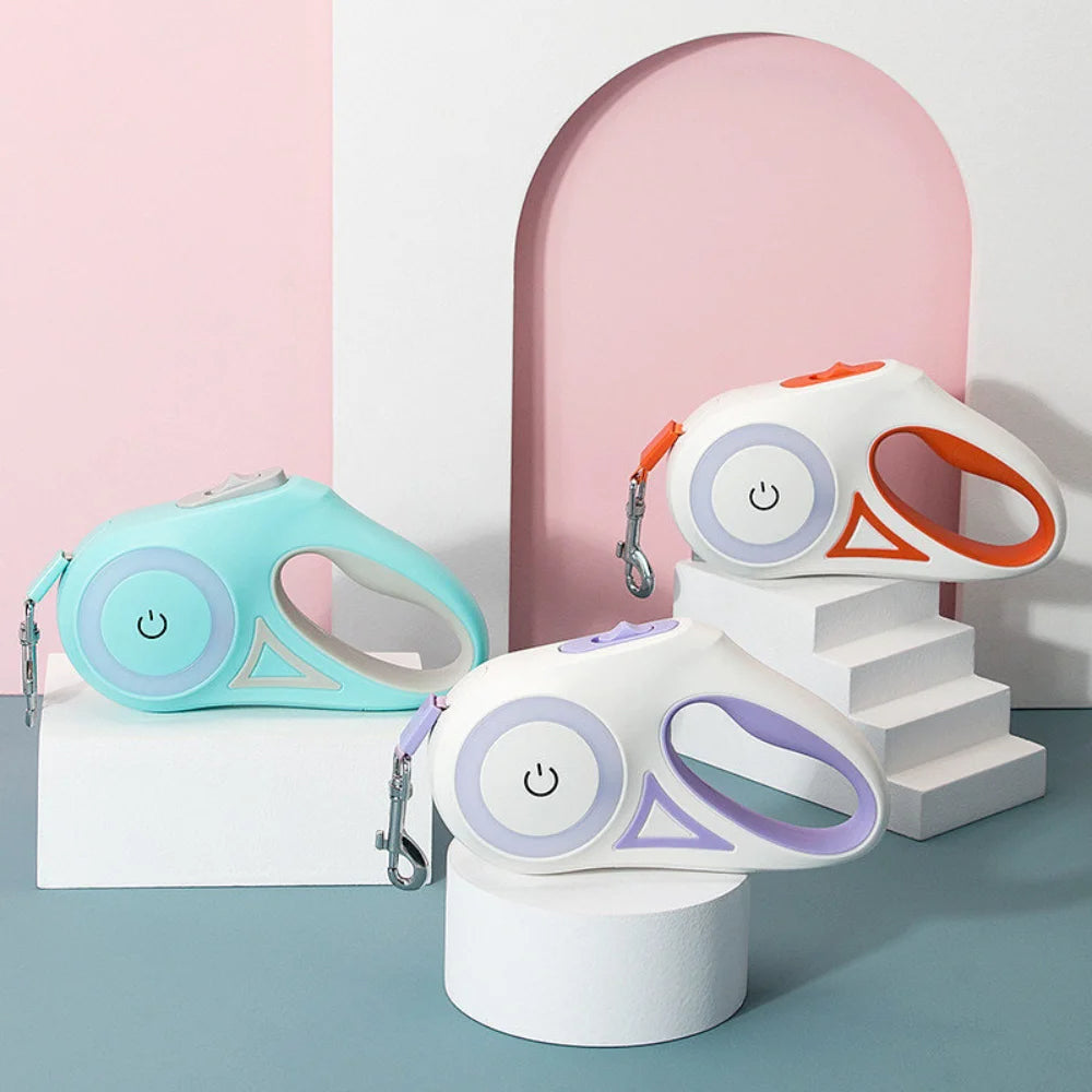 Laisse Rétractable Chien 3-5m