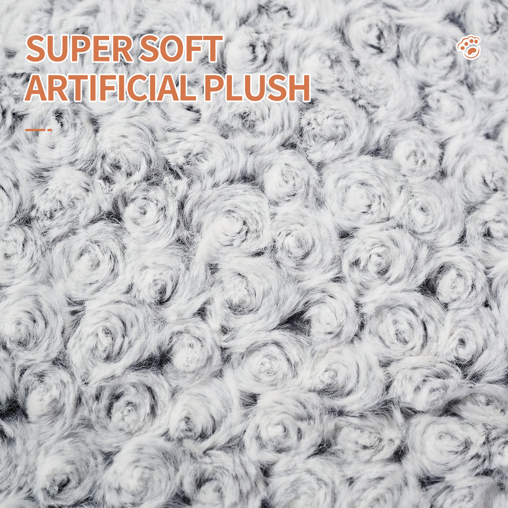 Lit Velours Anti-Anxiété Chien