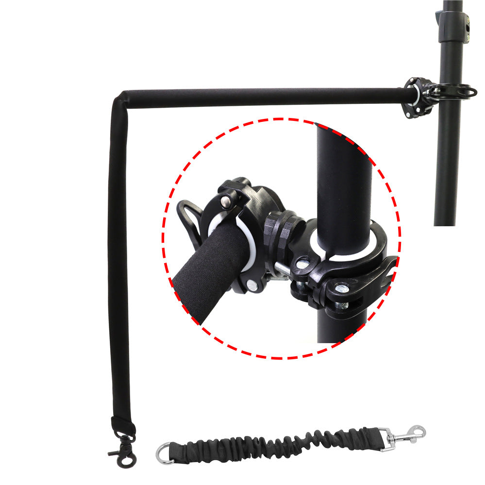 Chaîne de traction pour chien à vélo, laisse détachable, harnais pour chien