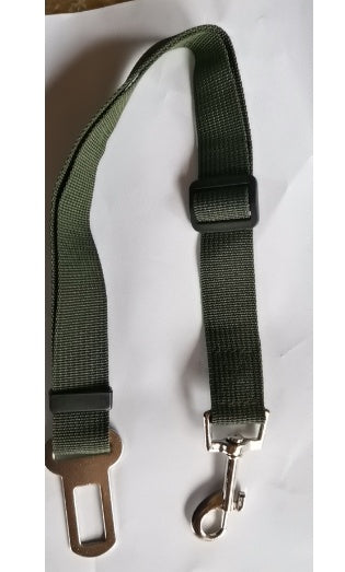 Adjustable dog safety belt