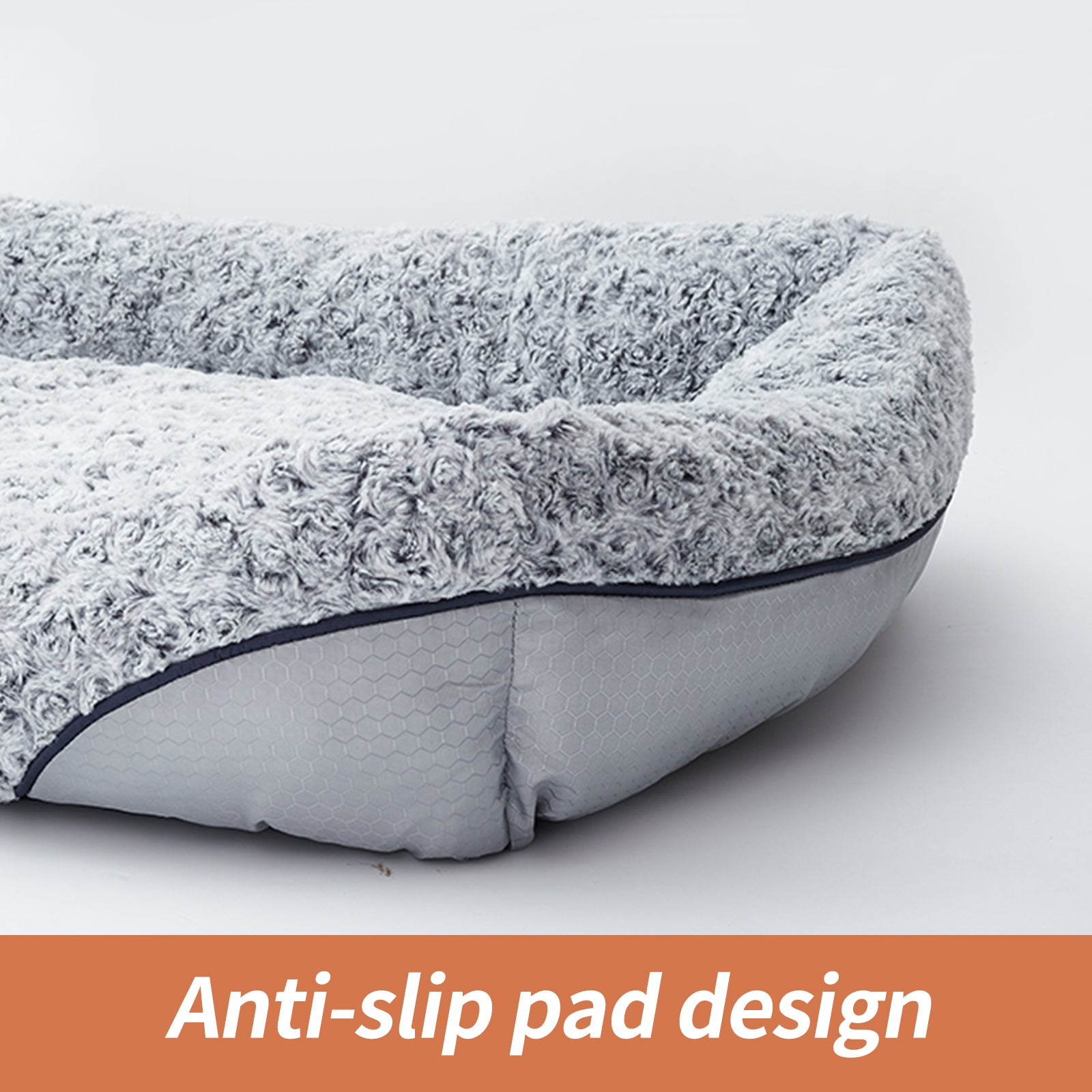 Lit Velours Anti-Anxiété Chien