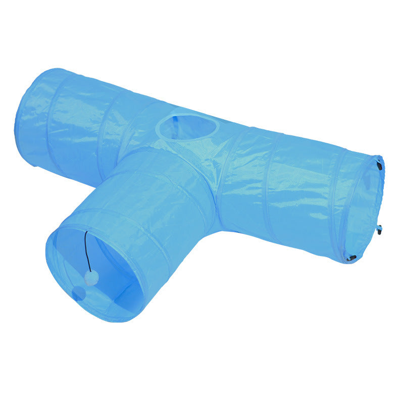 Tunnel pour chat pliable, parcours d'escalade pour animaux, jouets pour chats