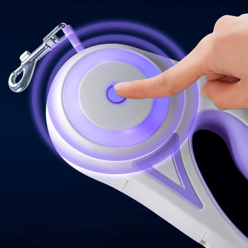 Laisse Rétractable Chien 3-5m